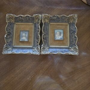 Vintage Minature French Style Pictures.